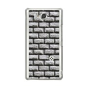 オリジナルデザイン docomo SH-09D AQUOS PHONE ZETA ケース 【レンガ パターン ダーククラシック A】 SH-09D-YCM2P0574-78