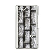 オリジナルデザイン docomo SH-09D AQUOS PHONE ZETA ケース 【レンガ パターン ダーククラック B】 SH-09D-YCM2P0575-78