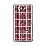 オリジナルデザイン docomo SH-09D AQUOS PHONE ZETA ケース 【スウェーデン タイル チェリー】 SH-09D-YCM2P0581-78