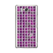 オリジナルデザイン docomo SH-09D AQUOS PHONE ZETA ケース 【スウェーデン タイル パープル】 SH-09D-YCM2P0582-78