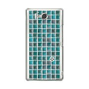 オリジナルデザイン docomo SH-09D AQUOS PHONE ZETA ケース 【スウェーデン タイル エメラルド】 SH-09D-YCM2P0584-78