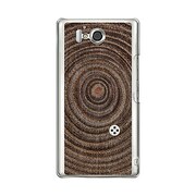 オリジナルデザイン docomo SH-09D AQUOS PHONE ZETA ケース 【年輪 グラフィックス】 SH-09D-YCM2P0589-78