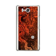 オリジナルデザイン docomo SH-09D AQUOS PHONE ZETA ケース 【レッドドラゴン 赤龍】 SH-09D-YCM2P0596-78