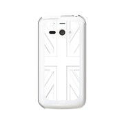 205SH-YCM2P0006-78 [オリジナルデザイン SoftBank 205SH AQUOS PHONE ss ケース 【ユニオンジャックコレクション ホワイト】]