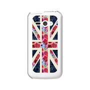 205SH-YCM2P0018-78 [オリジナルデザイン SoftBank 205SH AQUOS PHONE ss ケース 【ユニオンジャックコレクション フローラル】]