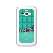 205SH-YCM2P0068-78 [オリジナルデザイン SoftBank 205SH AQUOS PHONE ss ケース 【板チョココレクション ミント】]