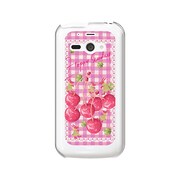 オリジナルデザイン SoftBank 205SH AQUOS PHONE ss ケース 【ハッピーチェリーライン】 205SH-YCM2P0296-78