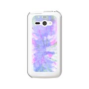 205SH-YCM2P0346-78 [オリジナルデザイン SoftBank 205SH AQUOS PHONE ss ケース 【タイダイ パープル】]