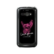 オリジナルデザイン SoftBank 205SH AQUOS PHONE ss ケース 【Nine Lives Lovegram】 205SH-YCM2P0455-78