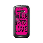オリジナルデザイン SoftBank 205SH AQUOS PHONE ss ケース 【Made in Love Pink Paint】 205SH-YCM2P0472-78