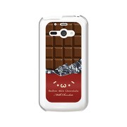 オリジナルデザイン SoftBank 205SH AQUOS PHONE ss ケース 【ショボーン on 板チョコ (´・ω・`)】 205SH-YCM2P0501-78