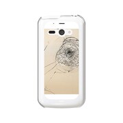 オリジナルデザイン SoftBank 205SH AQUOS PHONE ss ケース 【フェイククラッシュ ゴールド】 205SH-YCM2P0555-78