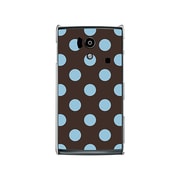 SH-01E-YCM2P0014-78 [オリジナルデザイン docomo SH-01E AQUOS PHONE si ケース 【ベビードット・アフタヌーン ブルー】]