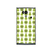 オリジナルデザイン docomo SH-01E AQUOS PHONE si ケース 【ドット グリーンアップル】 SH-01E-YCM2P0358-78