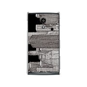 オリジナルデザイン docomo SH-01E AQUOS PHONE si ケース 【NewYork Smoke B】 SH-01E-YCM2P0367-78