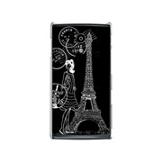 オリジナルデザイン docomo SH-01E AQUOS PHONE si ケース 【エッフェル塔コレクション ショッピング】 SH-01E-YCM2P0393-78