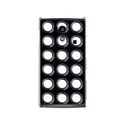 オリジナルデザイン docomo SH-01E AQUOS PHONE si ケース 【Black Punk】 SH-01E-YCM2P0399-78