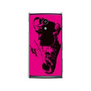 オリジナルデザイン docomo SH-01E AQUOS PHONE si ケース 【デザート フーセル ピンク】 SH-01E-YCM2P0438-78