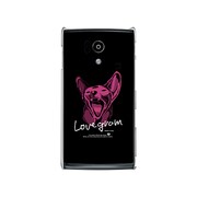 オリジナルデザイン docomo SH-01E AQUOS PHONE si ケース 【Nine Lives Lovegram】 SH-01E-YCM2P0455-78