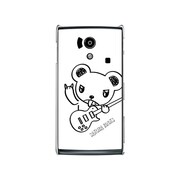 オリジナルデザイン docomo SH-01E AQUOS PHONE si ケース 【メロイックベア サイコパス & ギター - D】 SH-01E-YCM2P0482-78