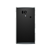 SH-01E-YCM2P0489-78 [オリジナルデザイン docomo SH-01E AQUOS PHONE si ケース 【ブラックカーボンパターン Delicate】]
