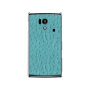 オリジナルデザイン docomo SH-01E AQUOS PHONE si ケース 【オーストリッチ パターン ミントグリーン】 SH-01E-YCM2P0520-78