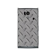 オリジナルデザイン docomo SH-01E AQUOS PHONE si ケース 【アイアン プレート D】 SH-01E-YCM2P0540-78