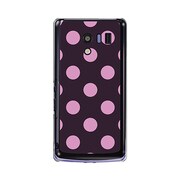 SH-04E-YCM2P0015-78 [オリジナルデザイン docomo SH-04E AQUOS PHONE EX ケース 【ベビードット・アフタヌーン ピンク】]