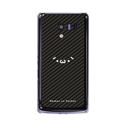 SH-04E-YCM2P0035-78 [オリジナルデザイン docomo SH-04E AQUOS PHONE EX ケース 【ショボーン on カーボーン(´・ω・`)】]