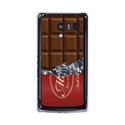 SH-04E-YCM2P0039-78 [オリジナルデザイン docomo SH-04E AQUOS PHONE EX ケース 【板チョココレクション エンジ包装】]