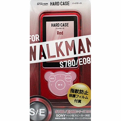 WALKMAN2013 SE用 クリアハードケース RD ST-CHW3SRD