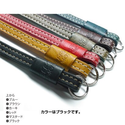 <Denim>Camera Neck Strap （ブラック） DPS-N01DE-BK