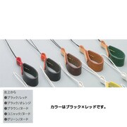 <ブッテーロ>Compact Camera Finger Strap BLACK/RED DPS-F01BU-BKR