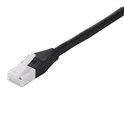 ストレート LANケーブル カテゴリ5e スタンダードタイプ 1.0m ブラック BSLS5ENU10BK2