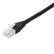 ストレート LANケーブル カテゴリ6 スタンダードタイプ 15.0m ブラック BSLS6NU150BK2