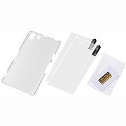 RT-SO01FC3/C [Xperia Z1用 ハードコーティング・シェルジャケット/クリア]
