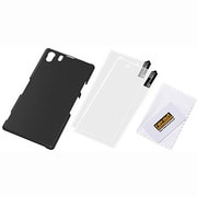 RT-SO01FC4/B [Xperia Z1用 マットハードコーティング・シェル/マットブラック]