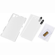 RT-SO01FC9/C [Xperia Z1用 ハードコーティング・グリッター・シェル/ラメクリア]