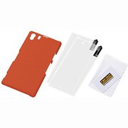 RT-SO01FC10/O [Xperia Z1用 ラバーコーティング・アーバンジャケット/オレンジ]