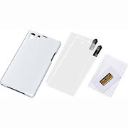 RT-SO01FC11/W [Xperia Z1用 ラグジュアリー・ソフトジャケット/グロッシーホワイト]