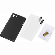 RT-SO01FC12/B [Xperia Z1用 ラグジュアリー・ソフトジャケット/ラバーブラック]