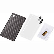 RT-SO01FC13/B [Xperia Z1用 ラグジュアリー・ソフトジャケット/ルミナスブラック]