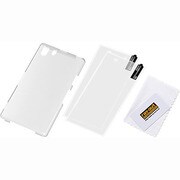 RT-SO01FC15/C [Xperia Z1用 マットハードコーティング・バックカバー/クリア(半透明)]