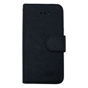 OWL-CVIP31(BK) [iPhone5C用 kuboq　手帳型タイプ合皮カバー ブラック]