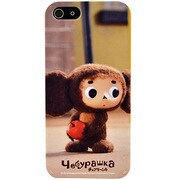 Slim Grip iPhone 5s/5 チェブラーシカ リンゴ [カスタムカバー]