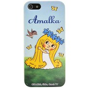 Slim Grip iPhone 5s/5 アマールカ ブルー [カスタムカバー]