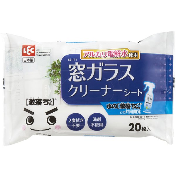 Ba 水の激落ちシート 窓ガラスクリーナー SS-171