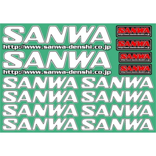 107A90532A [SANWAデカール ホワイト]