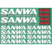 107A90532A [SANWAデカール ホワイト]