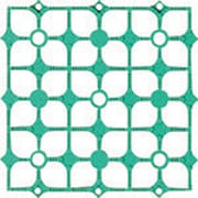 グリーン ハイテックマット コマ 15X15 Y9G